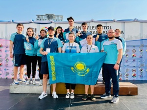 АЗИЯ КУБОГІНДЕ СПОРТШЫЛАРЫМЫЗ АЛТЫННАН АЛҚА ТАҒЫНДЫ